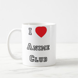 私は日本製アニメクラブマグを愛します コーヒーマグカップ