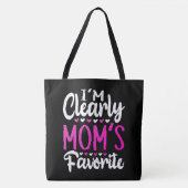 私は明らかに母お気に入りのの トートバッグ (正面)