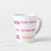 私は明るい色のウェイラテマグ カフェラテマグ (右アングル)