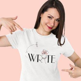 私は明書るくスタイリッシュ Tシャツ