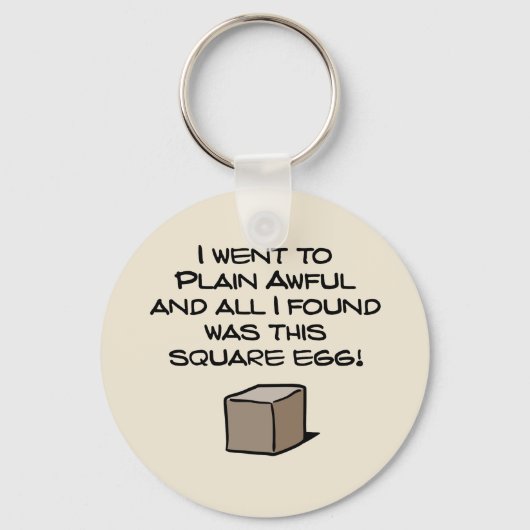 私は明白に行った… キーホルダー (正面)