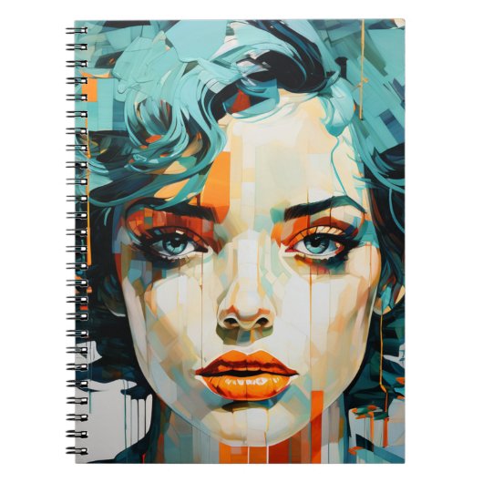 私は昔の私ではない（青） ノートブック (正面)