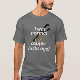 私は昔は普通の夫婦でした |インディアンランナーダック Tシャツ