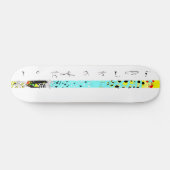 私は星に色を持って来るので愛します スケートボード (横)