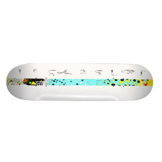 私は星に色を持って来るので愛します スケートボード