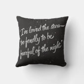 私は星を愛しました クッション (裏面)