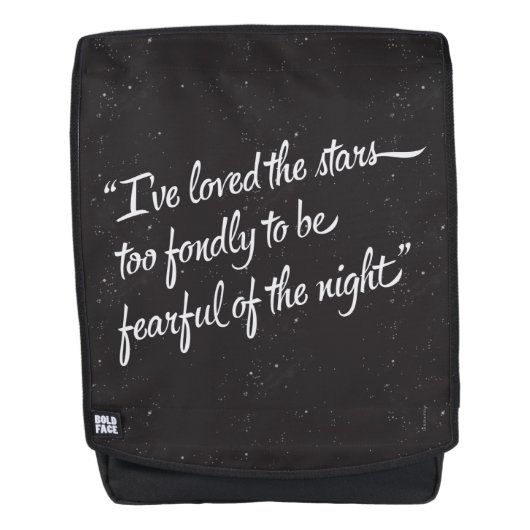 私は星を愛しました バックパック (正面)