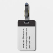 私は星を愛しました ラゲッジタグ (裏面縦)