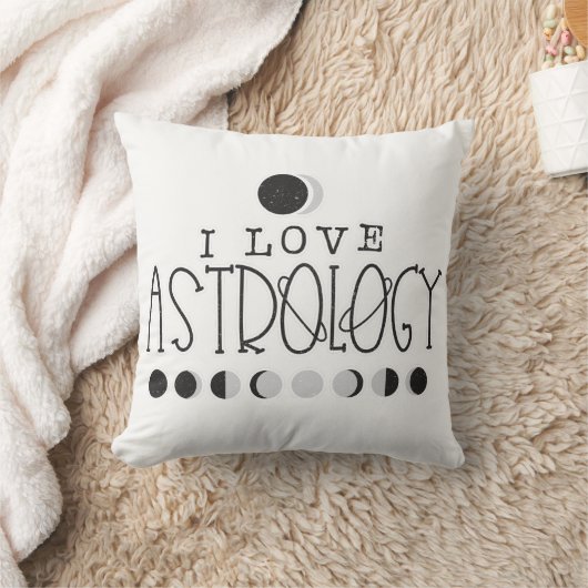 私は星占い太陽と月のフェーズが大好き クッション (ブランケット)