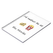 私は映画にむしろあります ノートブック (左側)