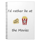 私は映画にむしろあります ノートブック (正面)