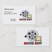 私は映画もみ革です 名刺 (正面/裏面)