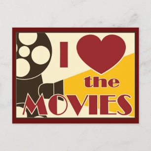 私は映画を愛します ポストカード