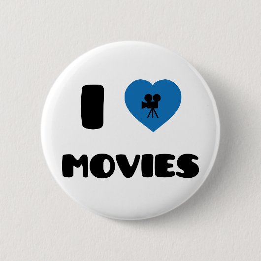 私は映画を愛します 缶バッジ (正面)