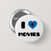 私は映画を愛します 缶バッジ (正面&裏面)