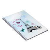 私は春にパリが大好き ノートブック (右側)