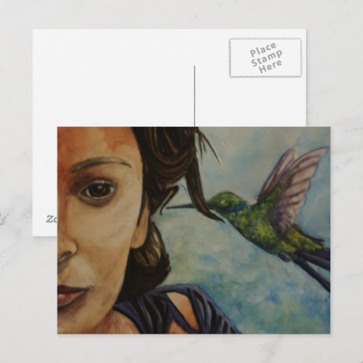 私は春 ポストカード (正面/裏面)