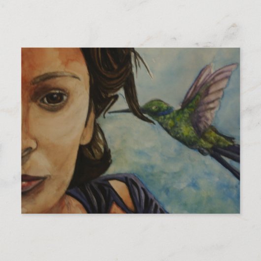 私は春 ポストカード (正面)