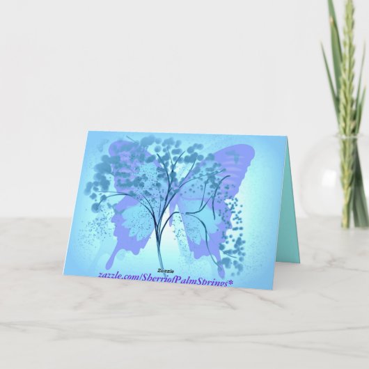 私は昨日よりもっと今日愛します カード (裏面)