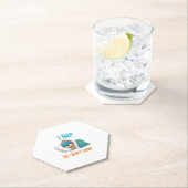 私は昼寝だからナマケモノをスナップしおもしろいない ペーパーコースター (インサイチュ)