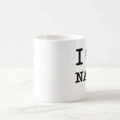 私は昼寝を愛します コーヒーマグカップ (中央)
