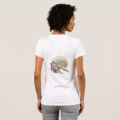 私は昼寝前は少し神経質だ Tシャツ (裏面フル)