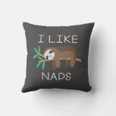 私は昼寝 クッション (裏面)