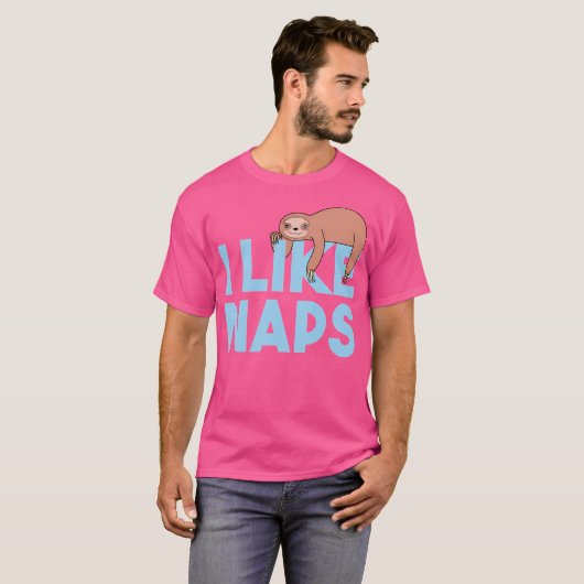 私は昼寝 Tシャツ (正面フル)