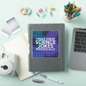 私は時々すばらしい科学のジョークを言う シール (iPadカバー)