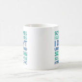私は時々言葉を使う コーヒーマグカップ (中央)