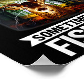 私は時には考える狩りに興味がない ポスター (角)