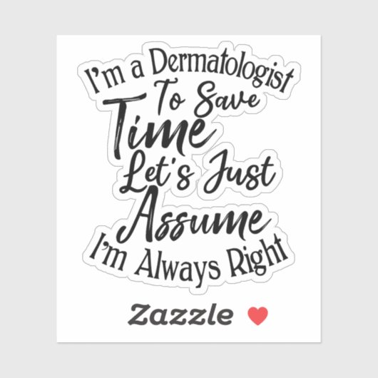 私は時間に合わせて皮膚科救学者だ シール (シート)