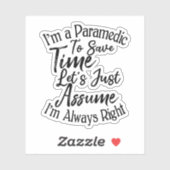 私は時間の救急医療隊員救だと仮定しよう シール (シート)