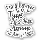 私は時間を取るた救めの弁護士である シール (正面)