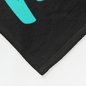 私は時間を持って聞い – あなたの人生の問題は自殺 フリースブランケット (角)