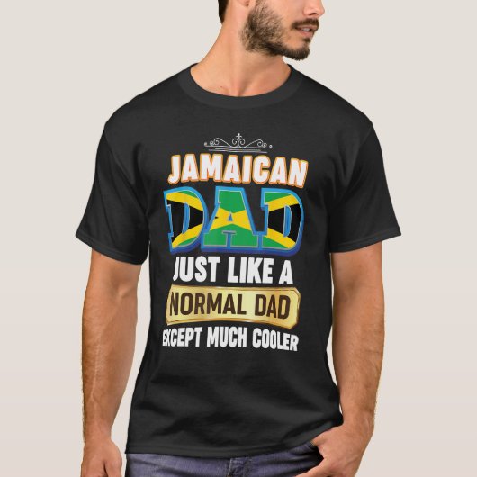私は普通と同じようにジャマイカのパパであるMuch Co以外 Tシャツ (正面)