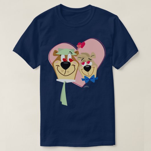 私は普通のクマよりも君を愛している Tシャツ (デザイン正面)