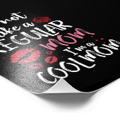 私は普通のママが嫌いでクールす フォトプリント            (角)