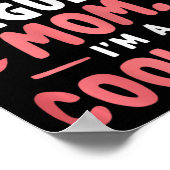 私は普通のママじゃないのママクールのモおもしろいー ポスター (角)