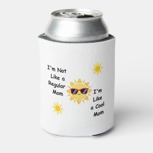 私は普通のママではなく、私はママのよクールうな 缶クーラー (缶裏面)