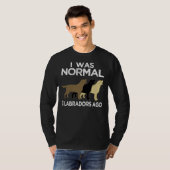 私は普通のラブラドールだった Tシャツ (正面フル)