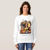 私は普通の魔女ではなく、私は魔女クールだ スウェットシャツ (正面フル)