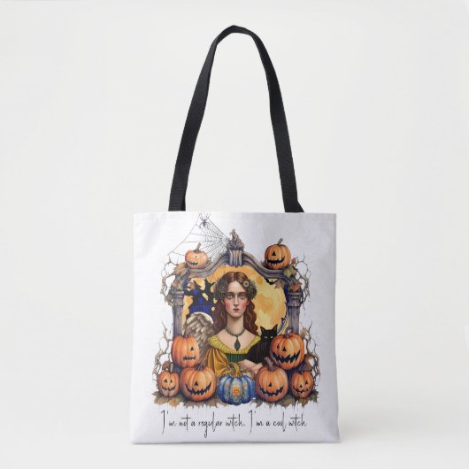 私は普通の魔女ではなく、私は魔女クールだ トートバッグ (正面)