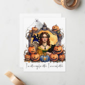 私は普通の魔女ではなく、私は魔女クールだ ノートカード (正面/裏面インサイチュ)