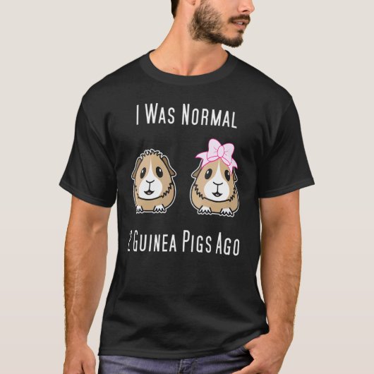 私は普通の2モルモット前のフューリーポテト Tシャツ (正面)