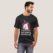 私は普通の2人の子供だった前ママのユーモア母サルカス Tシャツ (正面フル)