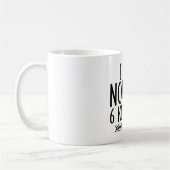 私は普通の6人の子供だったおもしろい母 コーヒーマグカップ (左)