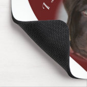 私は暗いチョコレート-チョコレート実験室のマウスパッド--を愛します マウスパッド (コーナー)