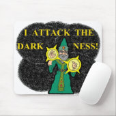 私は暗闇を攻撃します! マウスパッド (マウス)