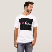 私は暴れ者を愛します Tシャツ (正面フル)